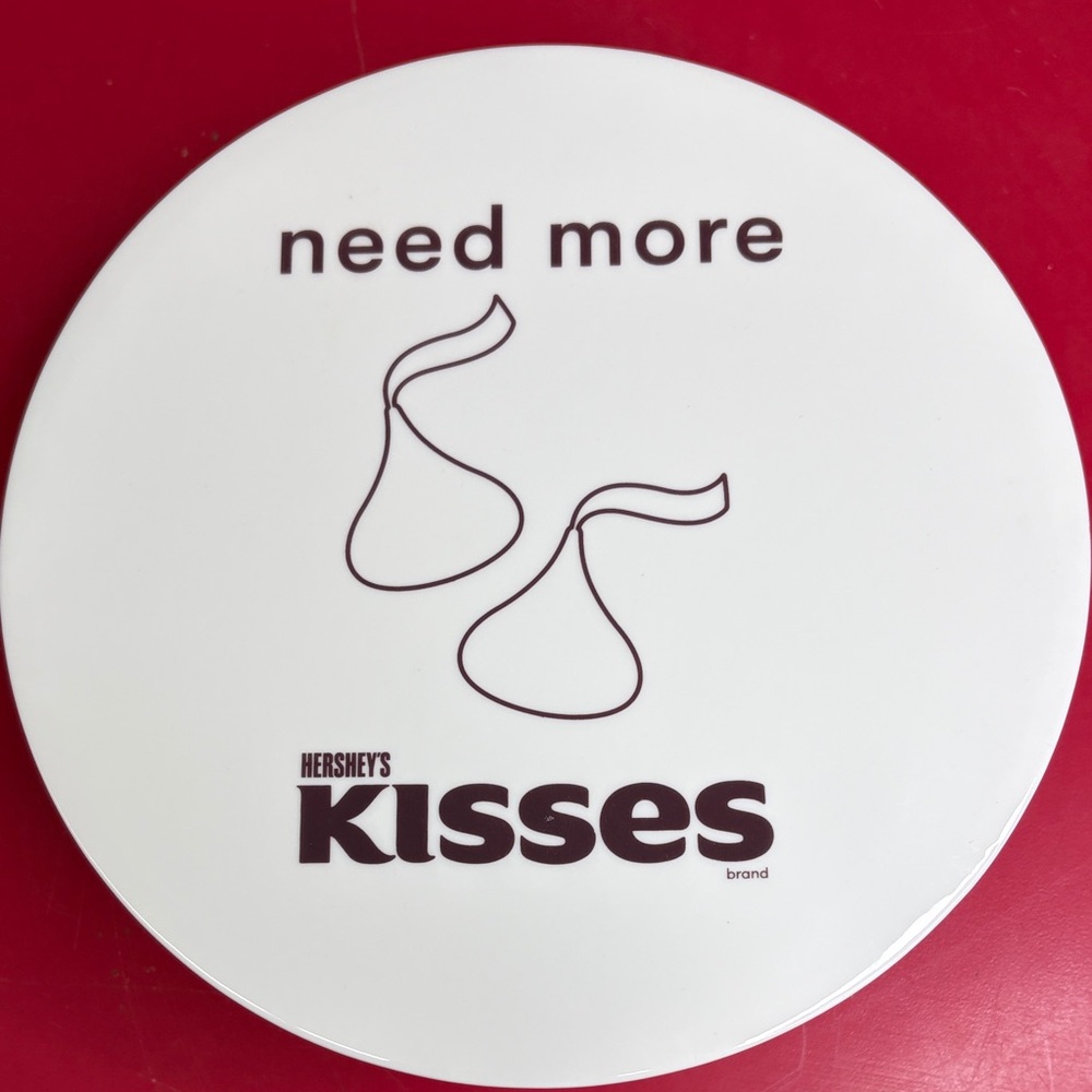 Hershey's Kisses Decorative Round Cake Plate